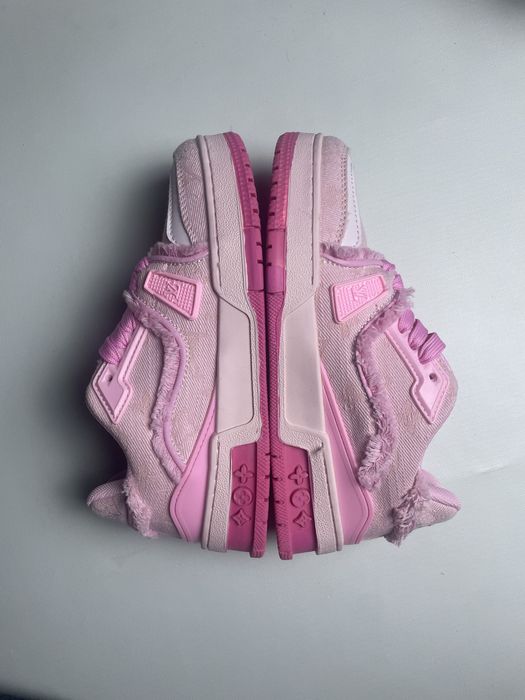 Кросівки Louis Vuitton Trainer Triple Pink / 36