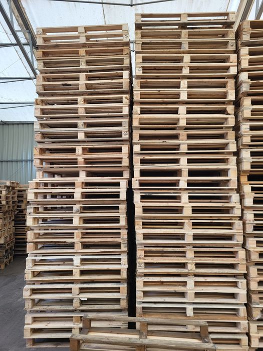 Palety 120x80 cienkie bez uszkodzeń