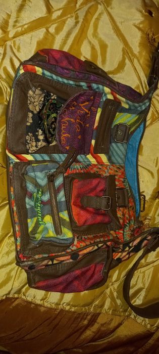 Mala/Bolsa tiracolo, e alças de mão - Desigual