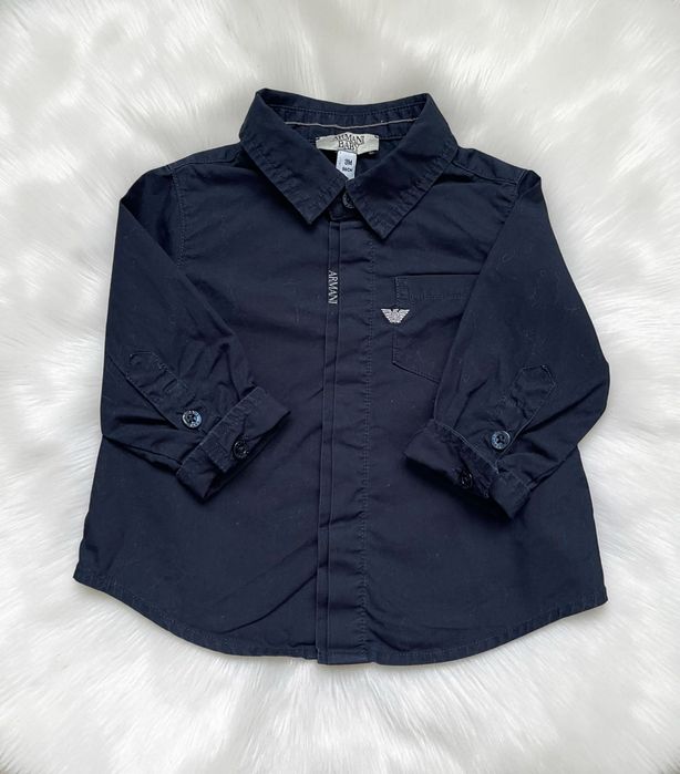 Бавовняна сорочка Armani baby оригінал на 3 місяці