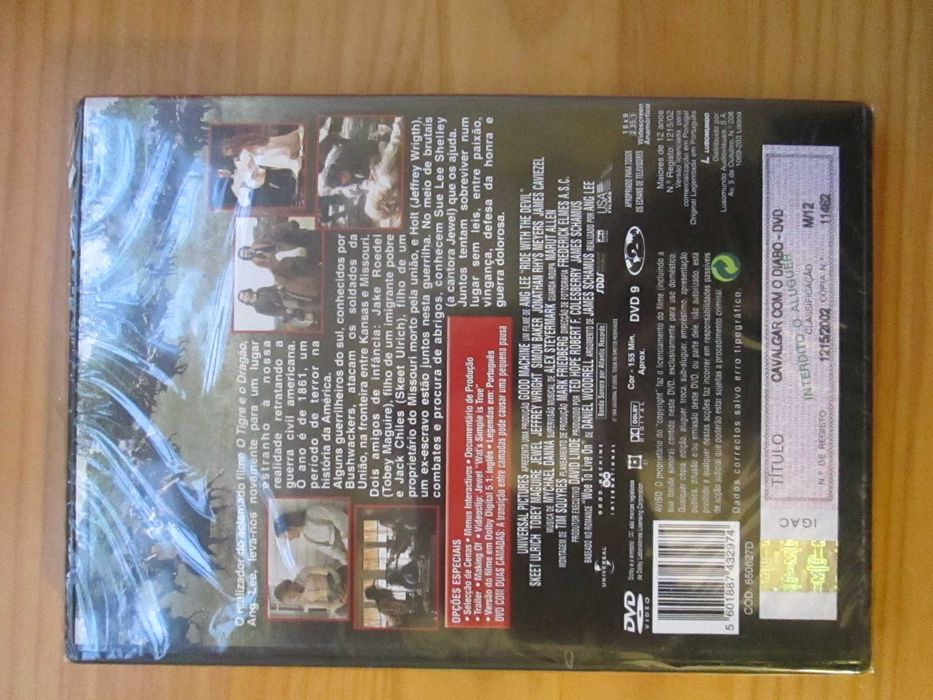 Cavalgar com o Diabo, Ang Lee, Tobey Maguire, Skeet Ulrich, Jewel.