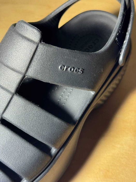 Босоніжки Crocs Stomp Fisherman чорні 38 розмір