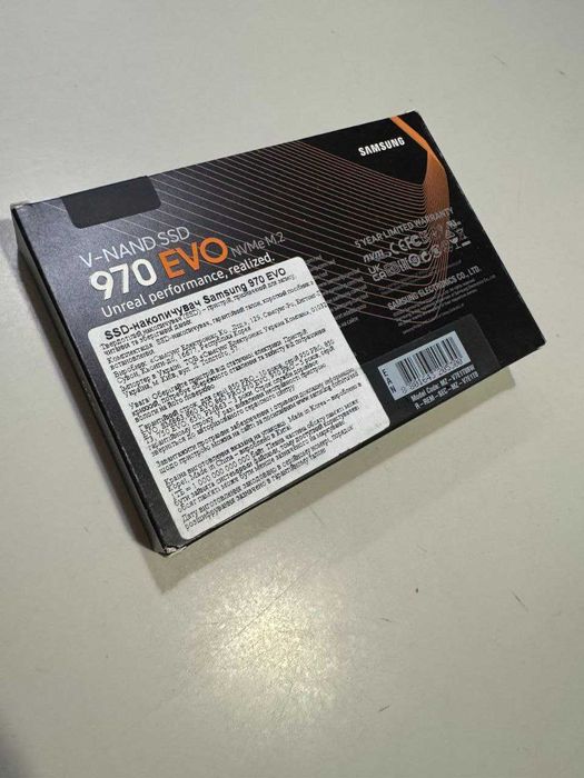 SSD накопитель Samsung 970 EVO