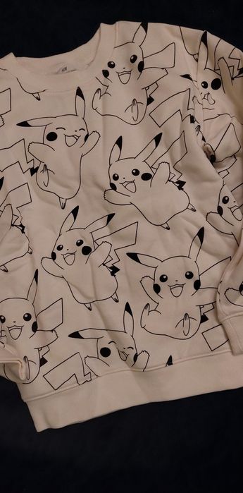 Bluza 122 128 H&M pokemon pikatchu nowa bluza