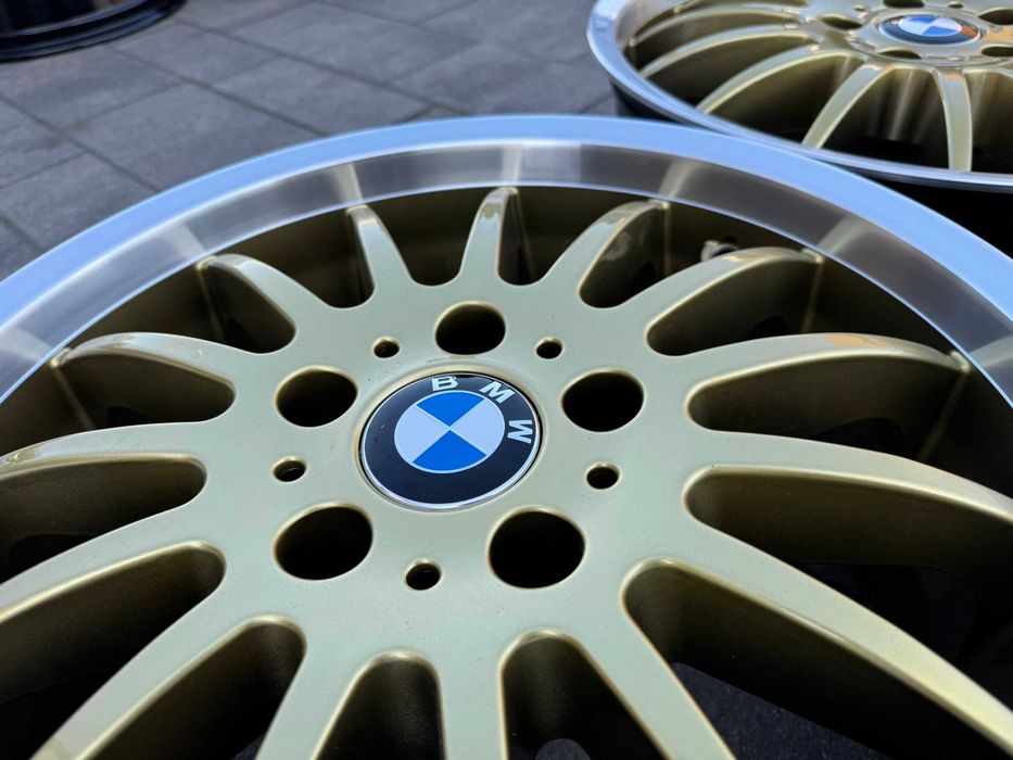 FELGI Złote 18 BMW E30 E34 E36 E46 E90 E91 E92 E93 5x120 8J ET35 #135