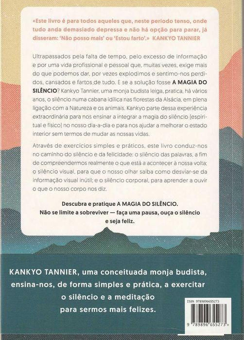 Livro A Magia do Silêncio de Kankyo Tannier [Portes Grátis]