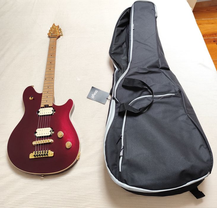Guitarra Eléctrica EVH Wolfgang Special Tom Oxblood  nova l.