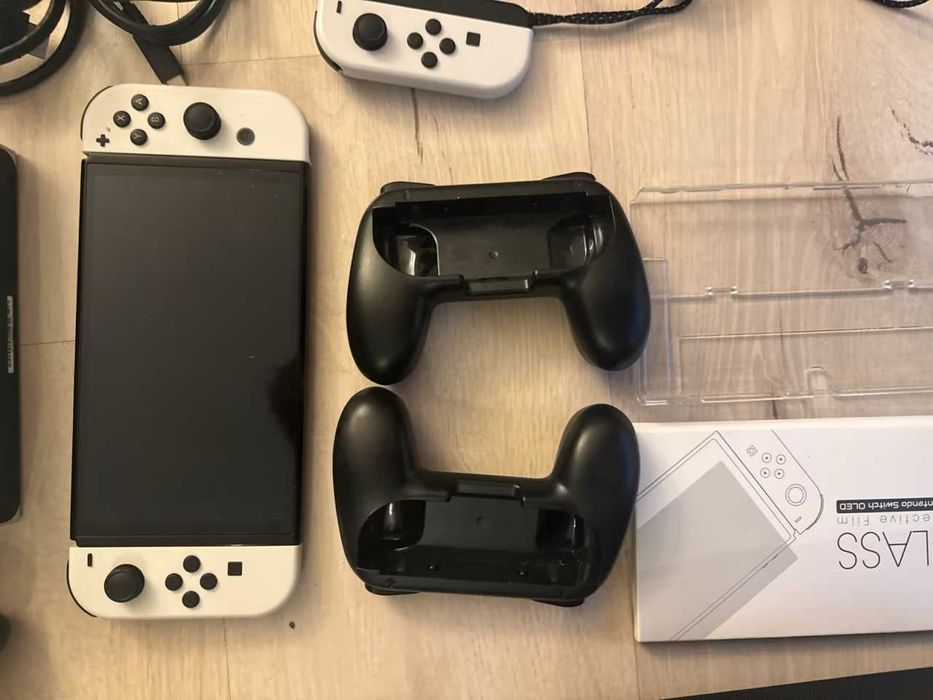 Nintendo Switch Oled KOMPLETNY ZESTAW