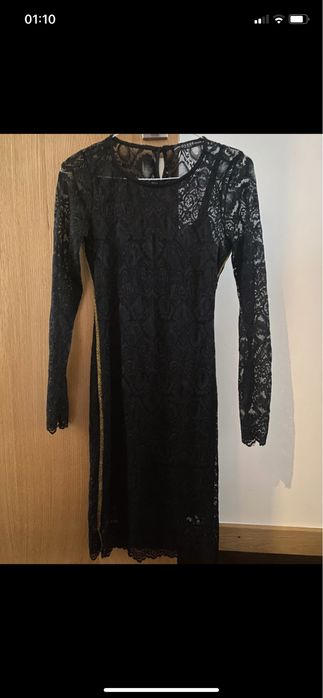 Vestido preto da guess