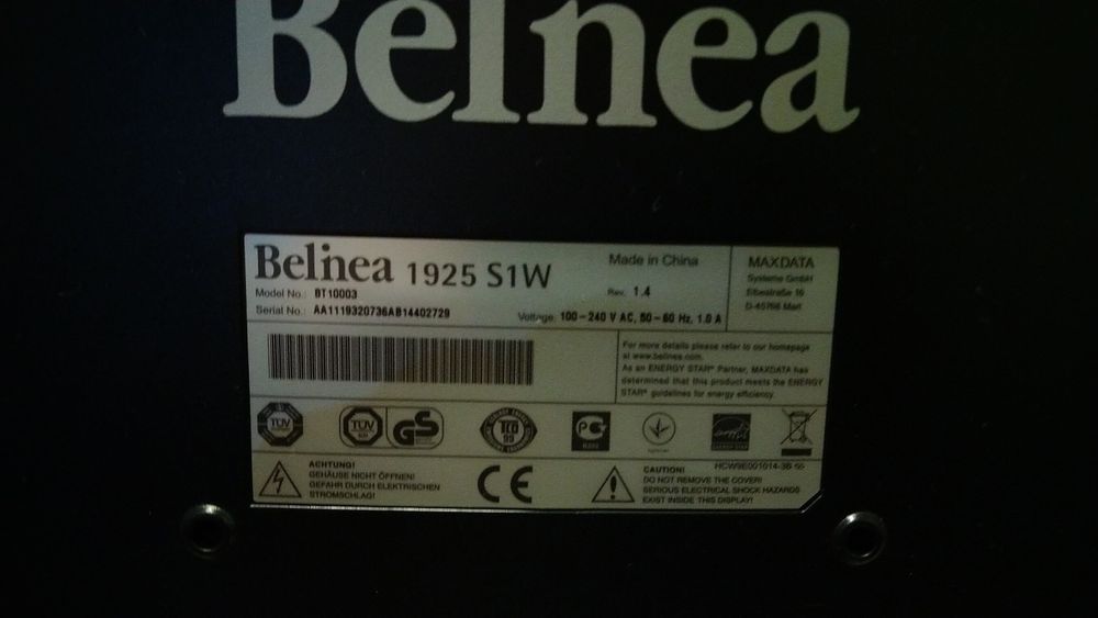 Monitor Belinea 19" Samsung , LG