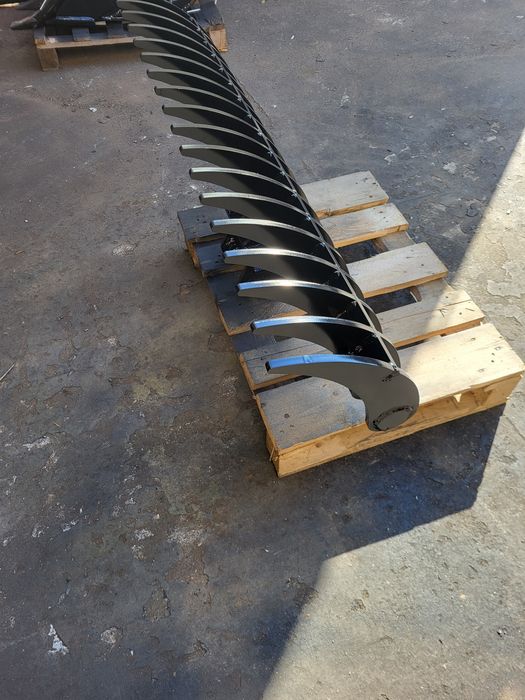 Grabie 120cm do równania, wygrabiania pasuje do minikoparki JCB 8018