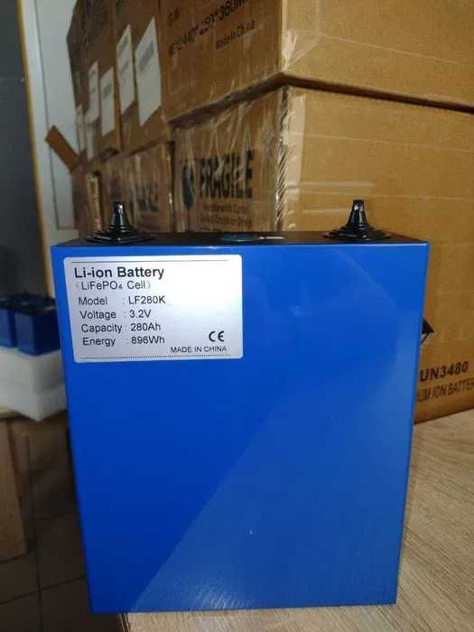 Комірки LiFePo4 280AH —  Надійність Під Час Відключень Світла!