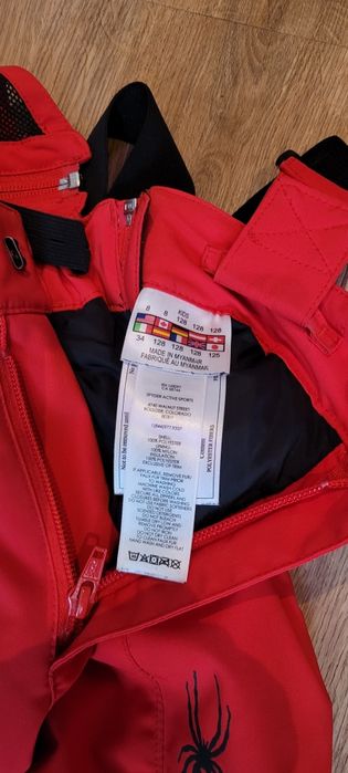 Spodnie narciarskie firmy Spyder 128cm 8 lat