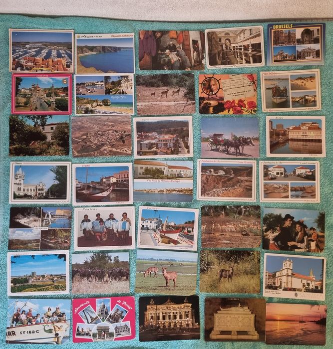 Lote vários postais ver fotos valor cada
