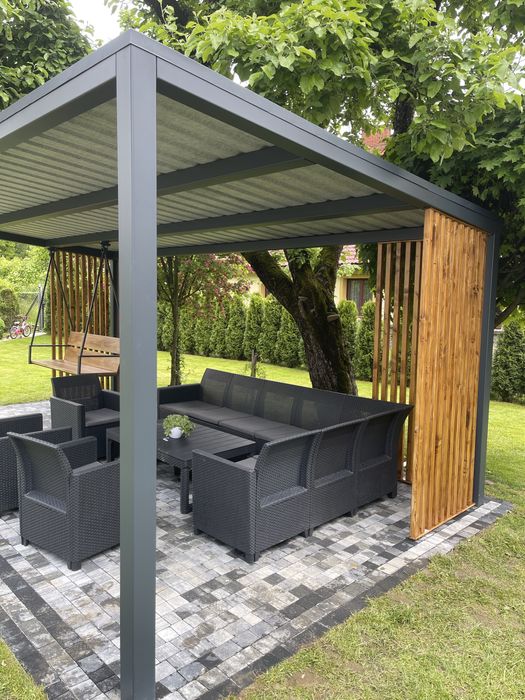 Pergole altany wiaty na wymiar stalowe