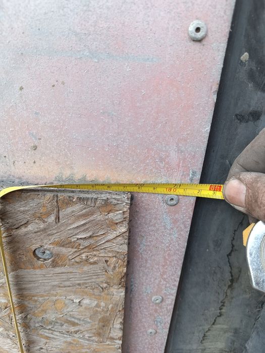 Передний борт алюминиевый