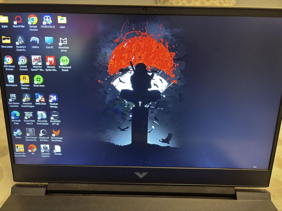 Portatil hp victus gamer em perfeito estado