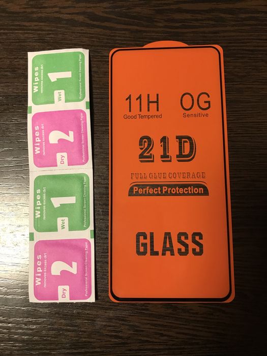 Захисне скло 21 D на iPhone 13 pro max / Redmi 13 note