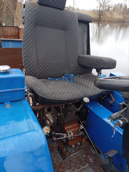 Трактор зубр Т25 +фриза та прицеп, міні трактор, мото трактор зубр