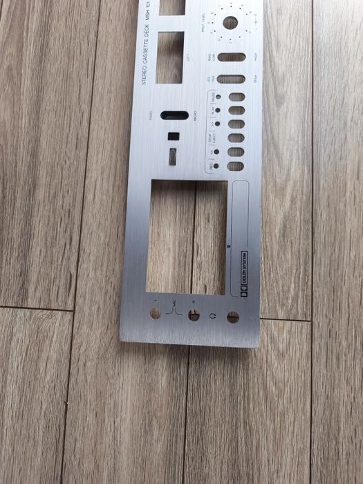 UNITRA MSH 101  czołowy panel front magnetofon deck