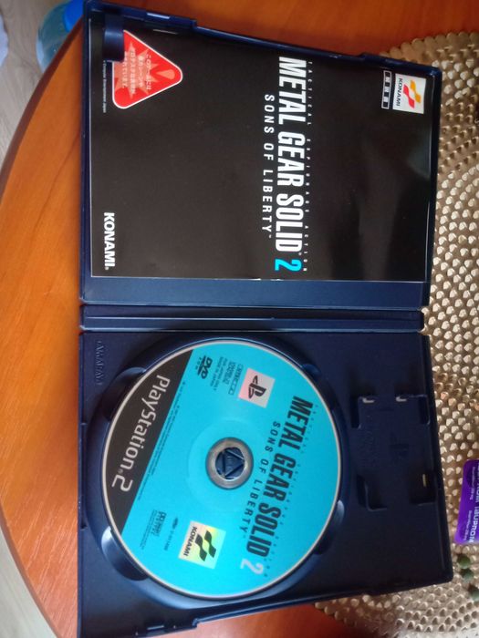 Metal Gear Solid 2 PS2 jpn