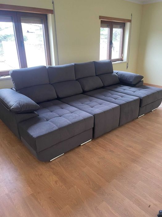 Sofá chaise longue Dupla 160x300x160