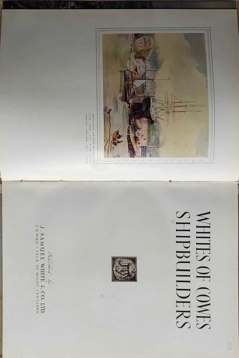 Livro - Whites of Cowes