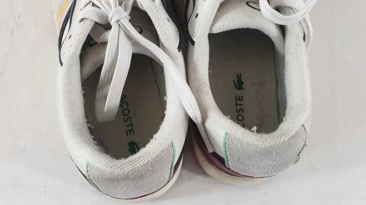 Lacoste trampki męskie lacoste gazon biały rozmiar 41
