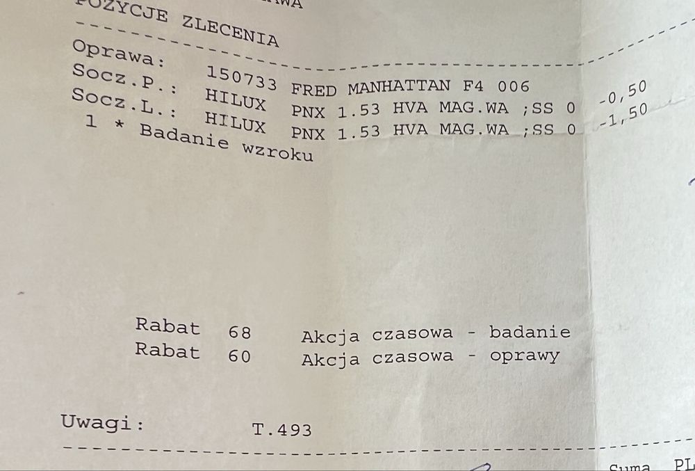 Oprawa okularowa , zlota,  FRED , model Manhattan
