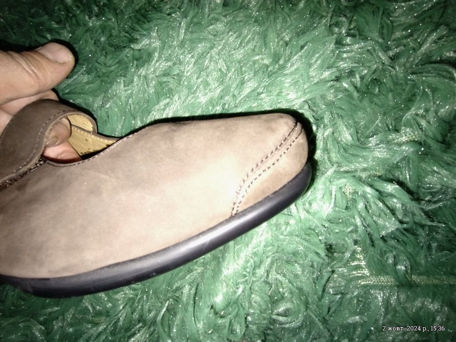 Шкіряні туфлі бренду Stonefly 38 розмір