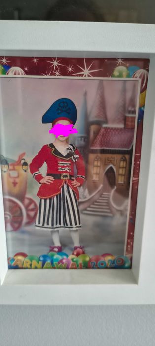 Strój piratka karnawał rozm. 122-128, 7-8 lat