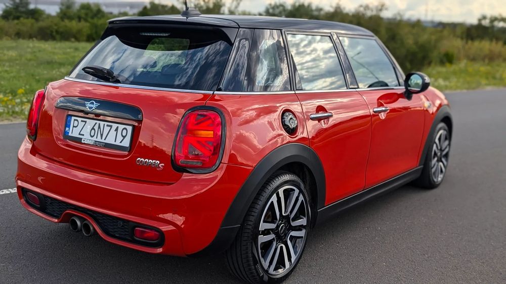 MINI Cooper S Pełna Opcja Oryginalny przebieg Serwisowany ASO Hud Harman Kamera Led