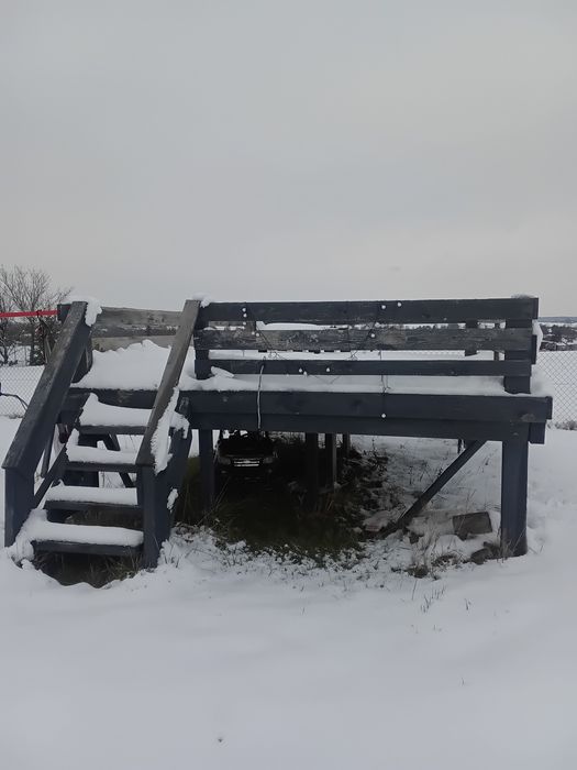 Taras duży do przewiezienia deski impregnat