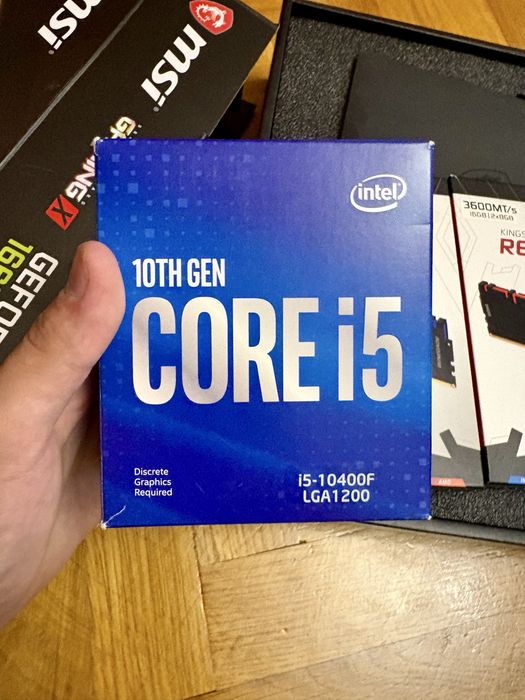 Komputer Gamingowy MSI | i5-10400f | gtx1660 Super | 32GB ram | ssd