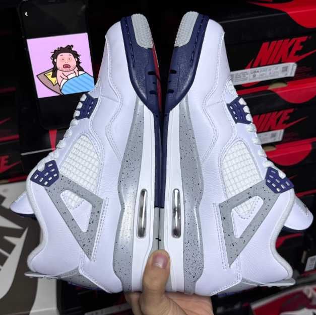 Jordan 4 Retro Midnight Navy R.44