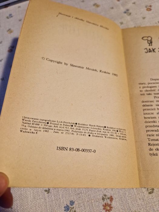 Sławomir Mrożek, Małe listy