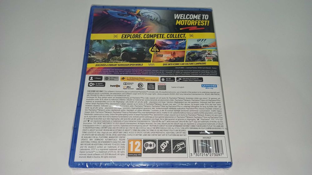 ps5 THE CREW MOTORFEST po polsku wyścigi jak forza horizon NOWA
