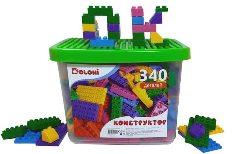 Конструктор "Classic" 340дет в боксі 013888/27 DOLONI,Долоні