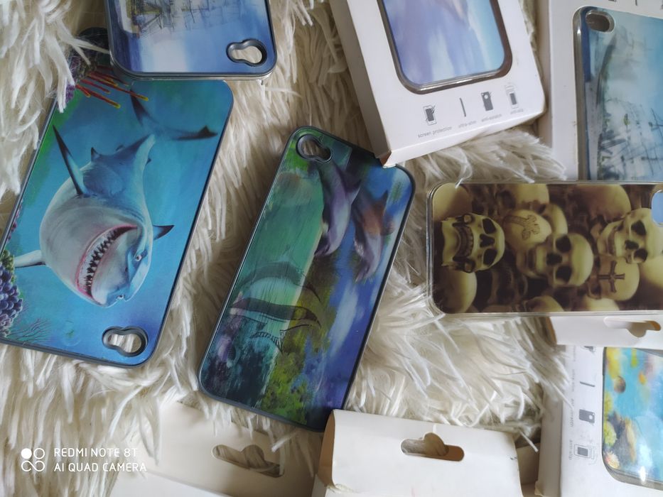 Etui plecki ZC -3D 4G / 4 S 21 sztuk