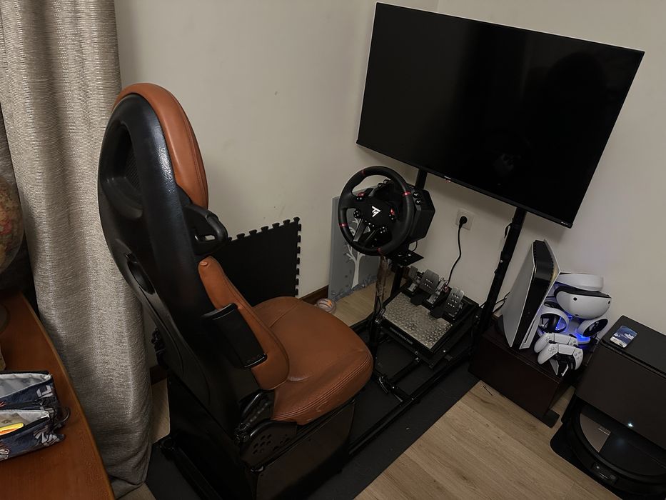 Thrustmaster T598 + playseat + Pedais TLCm + Pedais Raceline