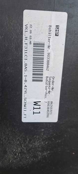 BMW F31 Lift zderzak tył tylny