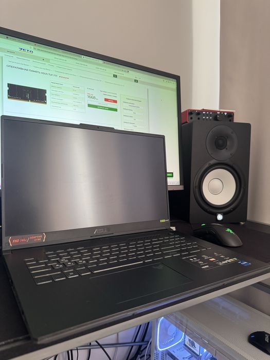 ASUS TUF GaminF17 (i7, 13 gen) — під ремонт / заміну процесора