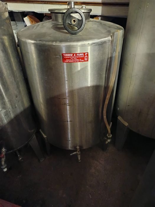 Cuba inox de 250 litros