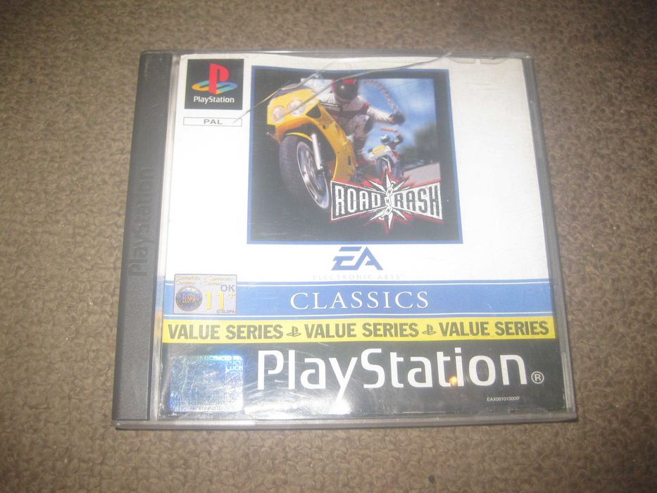 Jogo "Road Rash" para a Playstation 1/Completo!
