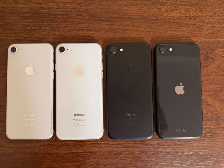 iPhone 8, 2 x 64GB (+ IPhone 7, iPhone SE)