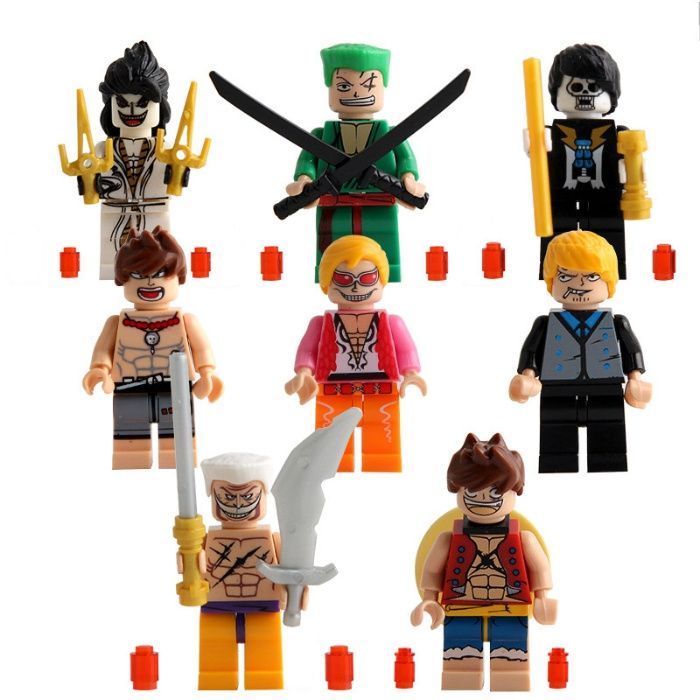 Figura tipo lego desenhos animados / jogos (vários - ver outras fotos)