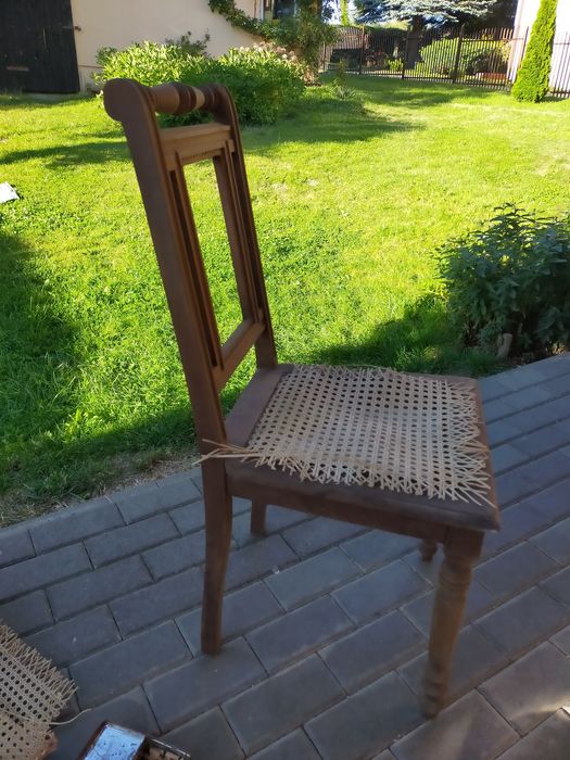 Krzesło w renowacji