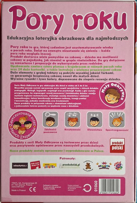 Loteryjka obrazkowa Pory Roku + Gratis!!!