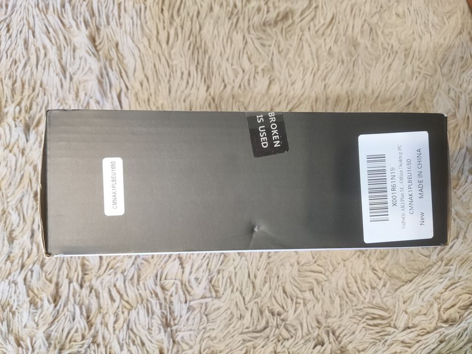 Компьютер системный блок компютер Mini pc AK1 Plus black,16gb,rom 512g