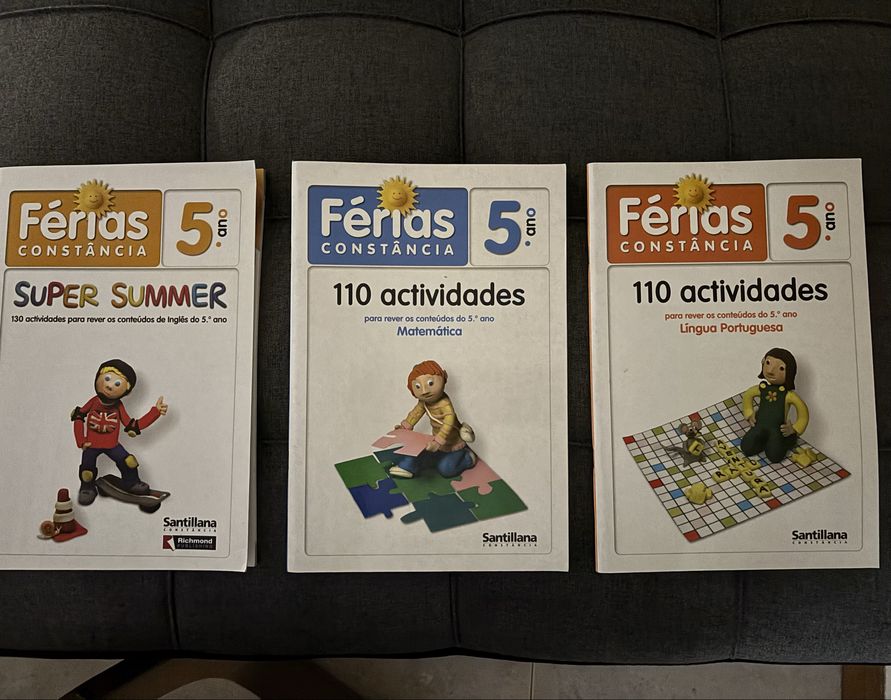 Férias Constância 5º Ano - inglês, português e matemática